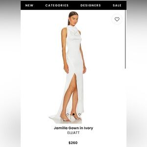 Revolve dress, worn once & has been dry cleaned. Like new condition.